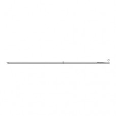 Kirschner Wire Drill Trocar Pointed - Flat End Stainless Steel, 14 cm - 5 1/2" Diameter 1.5 mm Ø